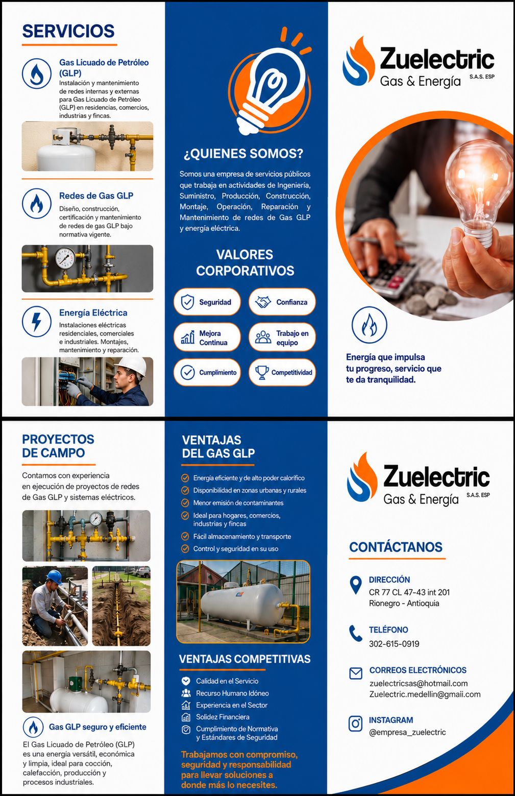 Zuelectric - Instalaciones de Gas GLP